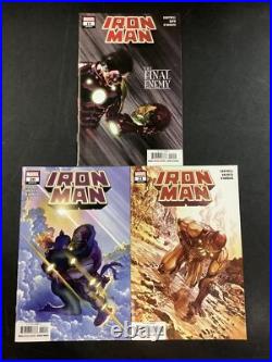 Iron Man Vol 6 #1 25 Comic Book Lot Full Series + Promo Poster Alex Ross Art