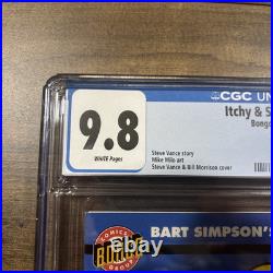 Itchy & Scratchy Comics #1 CGC 9.8 Bongo Comics Group 1993 Poster Included