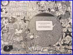 JOHN FAWCETT Drawings & Comic Books OK Harris Gallery exhibit MICKEY MOUSE, &c