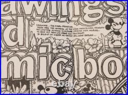 JOHN FAWCETT Drawings & Comic Books OK Harris Gallery exhibit MICKEY MOUSE, &c