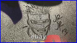 JOHN ROMITA JR. AUTOGRAPHED + ART on a 11X17 POSTER 2013 KICK ASS 2