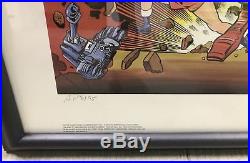 Jack Kirby Artist Proof #8/95 Marvelmania Print RARE Signed JSA LOA