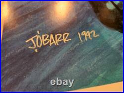 James O'Barr Slash #1 Comic Cover Poster SIGNED Must See Crow RARE 24x36