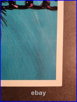 James O'Barr Slash #1 Comic Cover Poster SIGNED Must See Crow RARE 24x36