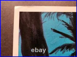 James O'Barr Slash #1 Comic Cover Poster SIGNED Must See Crow RARE 24x36