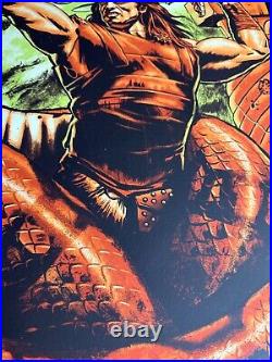 Jason Edmiston Conan the Barbarian Limited Movie Poster Art Print BNG Mondo