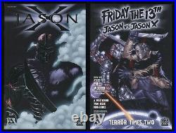 Jason X Special Variant Comics + Poster Horror Movie Sequel Friday 13th Voorhees