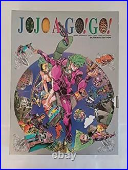 JoJo A-Go! Go! Large Art book Hirohiko Araki Perfect Illustration 2000/2 Anime