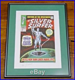 John Buscema Signed Silver Surfer Limited Edition Lithograph #58 of 300 Framed