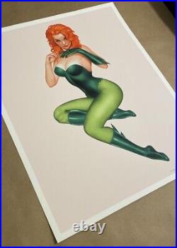 John Keaveney Poison Ivy Animated Variant Art Print Poster Batman Mondo 39/50