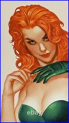 John Keaveney Poison Ivy Animated Variant Art Print Poster Batman Mondo 39/50