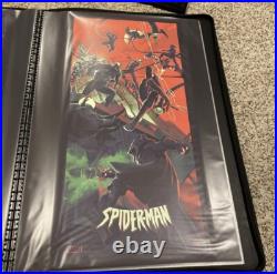 Juan Ramos Spider-Man Land & Air Regular Print Poster SET X/200 Bottleneck Mondo