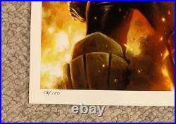 Judge Dredd 2000 AD Art Print Poster Jason Edmiston X Jock Mondo