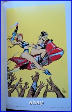 Just Teasing 1st, Dave Stevens 1991 Betty Page Sheena Planet Comics Poster Book