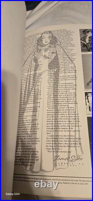 Just Teasing Dave Stevens 1991 Betty Page Sheena Planet Comics Poster Book Autog