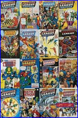 Justice League Comic Book Collage Poster 24 x 36