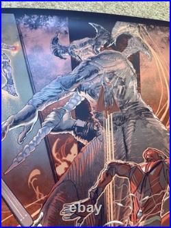 Justice League DC Comics Limited Edition Art Print Poster Bottleneck Gallery