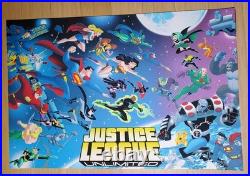 Justice League Unlimited 24x36 Poster Mondo by Alex Arizmendi Ltd. 21/35 Justice League Unlimited 24x36 Poster Mondo by Alex Arizmendi Ltd. 21/35