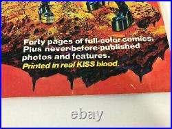 KISS MARVEL COMIC BOOK Real Kiss Blood 1977 Complete with Poster