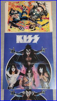 KISS MARVEL SUPER SPECIAL #5 COMIC BOOK With POSTER 1978 AUCOIN