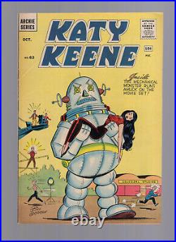 Katy Keene #62 Forbidden Planet Robot Movie Poster Homage Mid Grade Plus