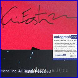 Kevin Eastman signed 24x36 1st TMNT Comic Cover Poster, Bottleneck #/150 ACOA Kevin Eastman signed 24x36 1st TMNT Comic Cover Poster, Bottleneck #/150 ACOA