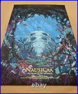 Kilian Eng NAUSICAÄ Poster MIYAZAKI Screen Print Valley GHIBLI Mondo Anime /100