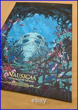 Kilian Eng NAUSICAÄ Poster MIYAZAKI Screen Print Valley GHIBLI Mondo Anime /100