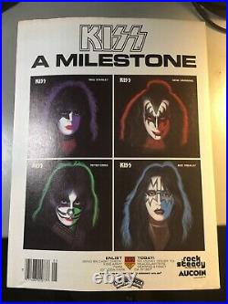 Kiss Marvel Super Special 1978 2nd Comic Book with poster
