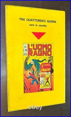 L'UOMO RAGNO #1 / AMAZING SPIDER MAN (Italy 1970) - WITH POSTER - VG