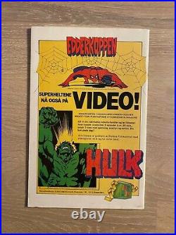 Lady Hulk Norwegian comic WithPOSTER Marvel Kevin Nowian Byrne Stan Lee CGC