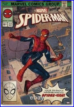 Large Movie Poster Spider-Man Comic Book Cover Design US of 21