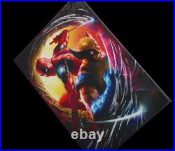 Limited Edition Deadpool and Wolverine Displate Metal Poster- New # to 1000