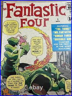 Limited Print The Fantastic Four Marvel Comic Book No. 1 Cover Poster 75 of 500