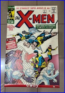Limited Print X-Men Comic Book Cover 1963 Poster No. 1 Marvel Jack Kirby 153/500