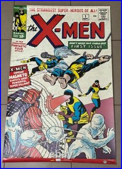 Limited Print X-Men Comic Book Cover 1963 Poster No. 1 Marvel Jack Kirby 153/500