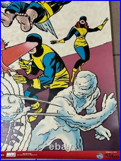 Limited Print X-Men Comic Book Cover 1963 Poster No. 1 Marvel Jack Kirby 153/500