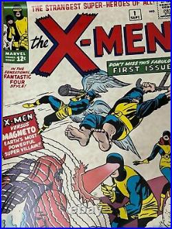 Limited Print X-Men Comic Book Cover No. 1 (1963) Marvel 153 of 500 Hologram New