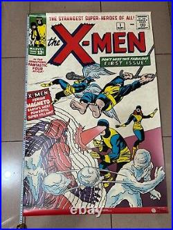 Limited Print X-Men Comic Book Cover No. 1 (1963) Marvel 153 of 500 Hologram New