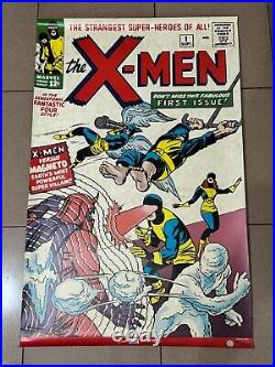 Limited Print X-Men Comic Book Cover No. 1 (1963) Marvel 153 of 500 Hologram New