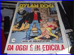 Locandina X Edicole Poster Manifesto Dylan Dog N. 2 Autografato Claudio Villa