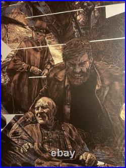 Logan Limited Screen Print #/55 Reg Krzysztof Domaradzki Marvel MCU XMen 24x36