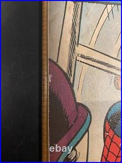 Lot 2=Spider-Man & Super-Man Comic Book Wooden Wall Plaques 13 x 19