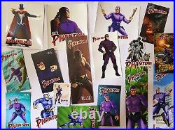 Lot 22 PHANTOM Mandrake COMIC REGAL INDIA COLOR with many posters stickers free