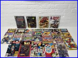 Lot Vintage Comic Books 90s Marvel, DC, Misc Comics and Wizards Posters