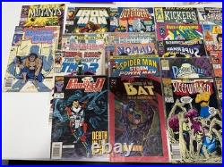 Lot Vintage Comic Books 90s Marvel, DC, Misc Comics and Wizards Posters