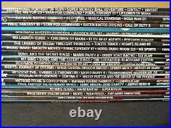 Lot of 20 Nintendo Power Mags Vols 204-226 All Posters Comics Inserts NM
