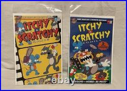 Lot of The Simpsons, Itchy & Scratchy, Bartman, & Radioactive Bongo Comics Books