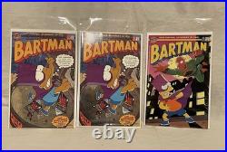Lot of The Simpsons, Itchy & Scratchy, Bartman, & Radioactive Bongo Comics Books