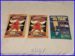 Lot of The Simpsons, Itchy & Scratchy, Bartman, & Radioactive Bongo Comics Books